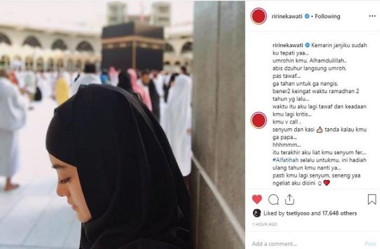 Ririn Ekawati (Instagram @ririnekawati)