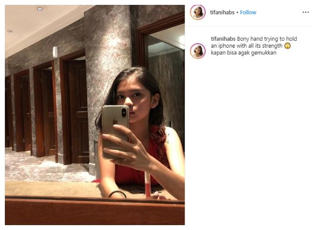 Tifani Habibie. (Instagram/@tifanihabs)
