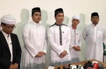 Soal Harta Warisan, Putra Sulung Ustaz Arifin Ilham Enggan Berkomentar