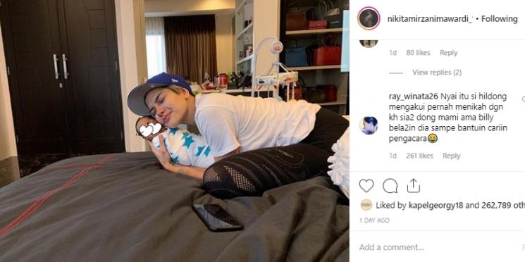 Unggahan Nikita Mirzani dikomentari netizen. (Instagram/@nikitamirzanimawardi_17)
