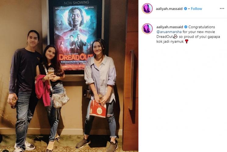 Aaliyah Massaid dan Marsha Aruan (Instagram/@aaliyah.massaid)