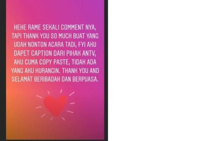 Unggahan Luna Maya (Instagram @lunamaya)