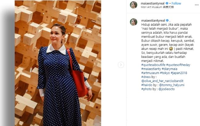 Maia Estianty. (Instagram/@maiaestiantyreal)