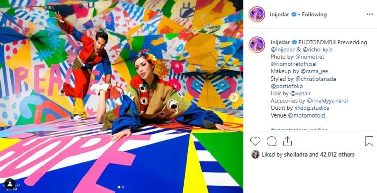 Jessica Iskandar dan Richard Kyle (Instagram/@inijedar)