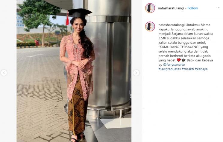 Natasha Ratulangi (Instagram/@natasharatulangi)