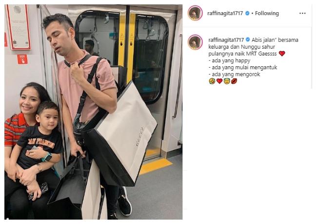 Raffi Ahmad dan Nagita Slavina. (Instagram/@raffinagita1717)