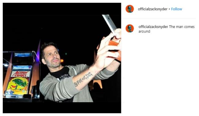 Zack Snyder. (Instagram/@officialzacksnyder)