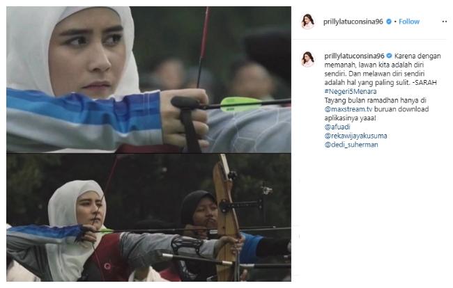 Prilly Latuconsina. (Instagram/@prillylatuconsina96)