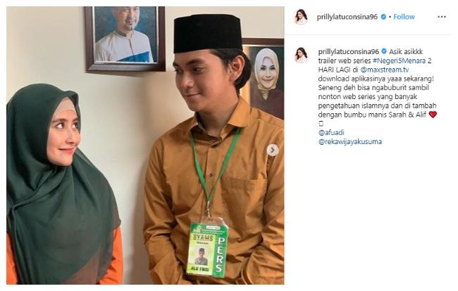 Prilly Latuconsina. (Instagram/@prillylatuconsina96)