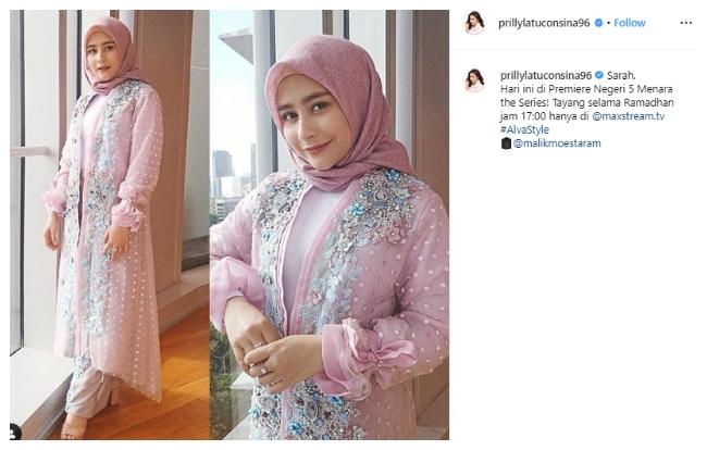 Prilly Latuconsina. (Instagram/@prillylatuconsina96)