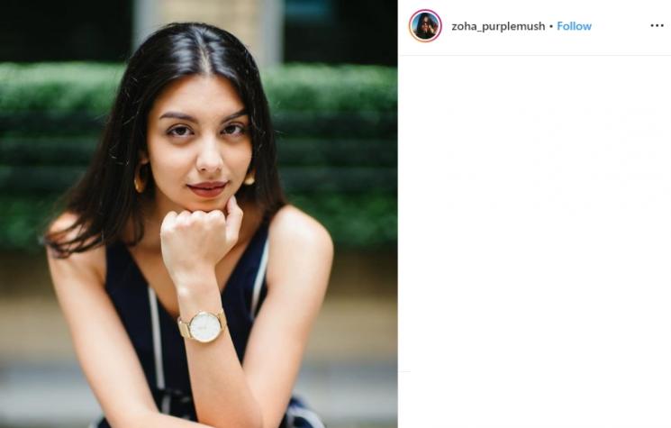 Zoha Rahman (Instagram/@zoha_purplemush)