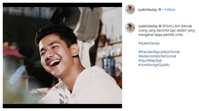 Syakir Daulay. (Instagram/@syakirdaulay)