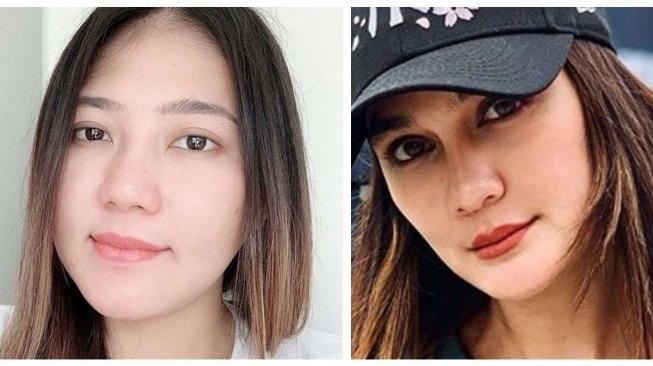 Via Vallen dan Luna Maya (Instagram)