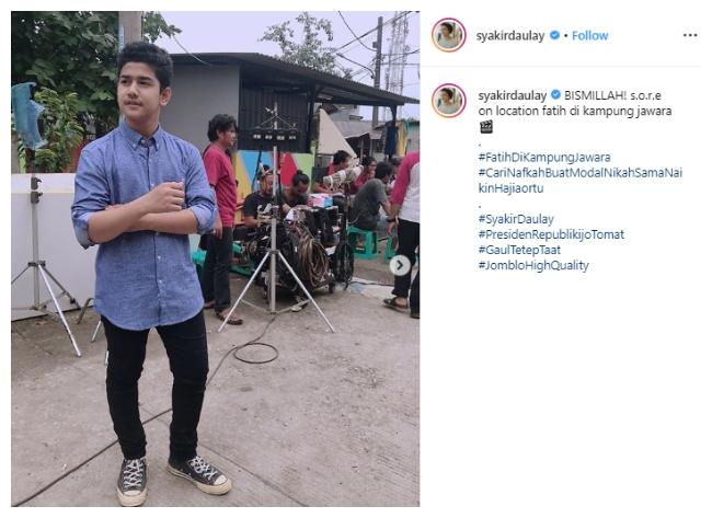 Syakir Daulay. (Instagram/@syakirdaulay)