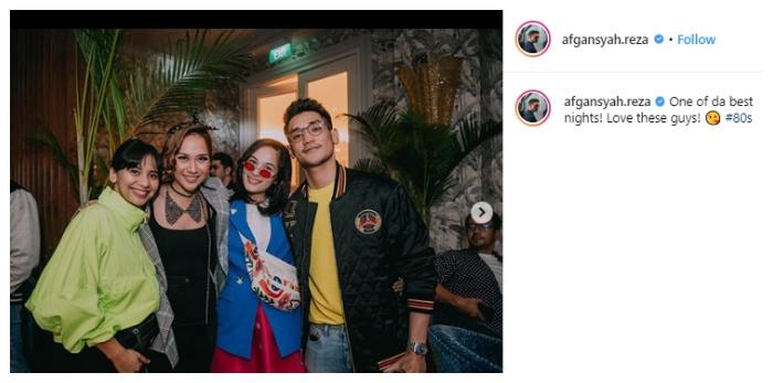 Momen ulang tahun Afgan Syahreza. (Instagram/@afgan.syahreza)