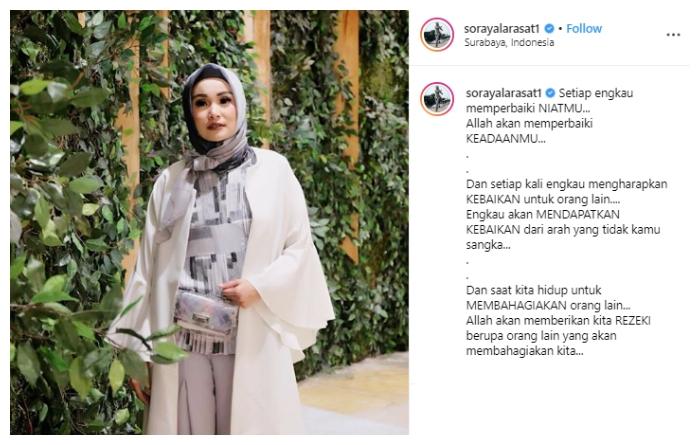 Soraya Larasati. (Instagram/sorayalarasat1)