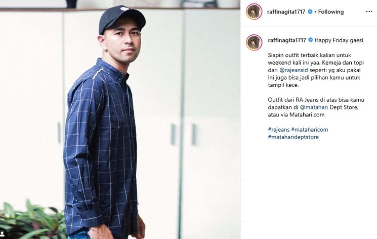 Raffi Ahmad (Instagram/@raffinagita1717)