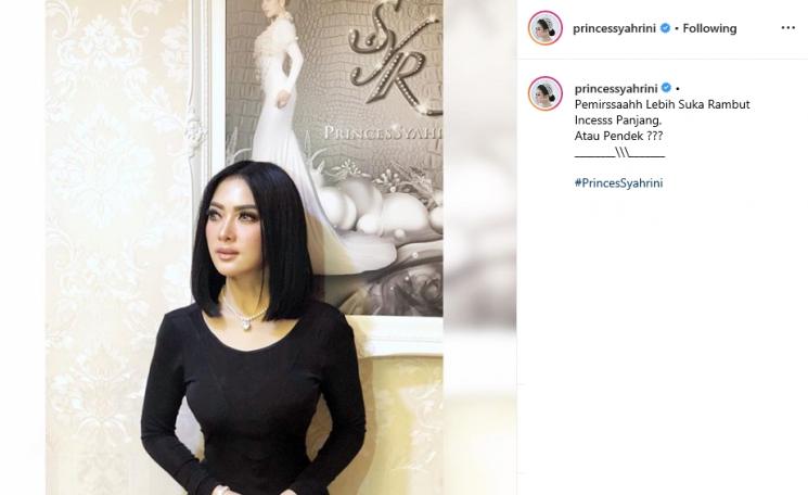 Syahrini (Instagram/@princessyahrini)