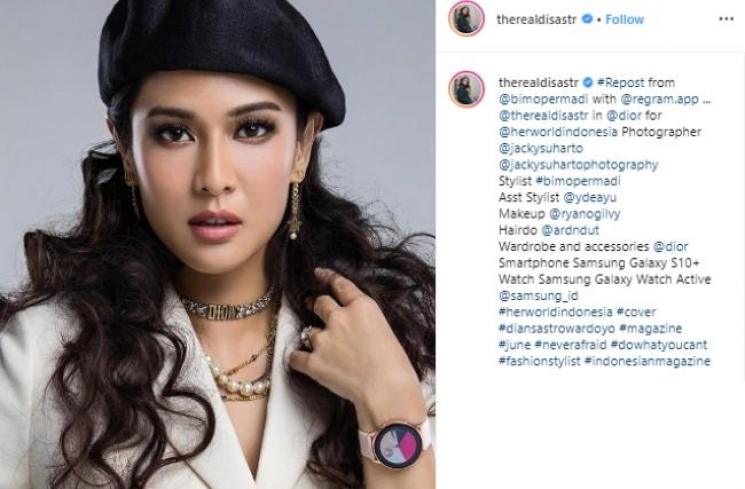 Dian Sastrowardoyo. (Instagram/@therealdisastr)