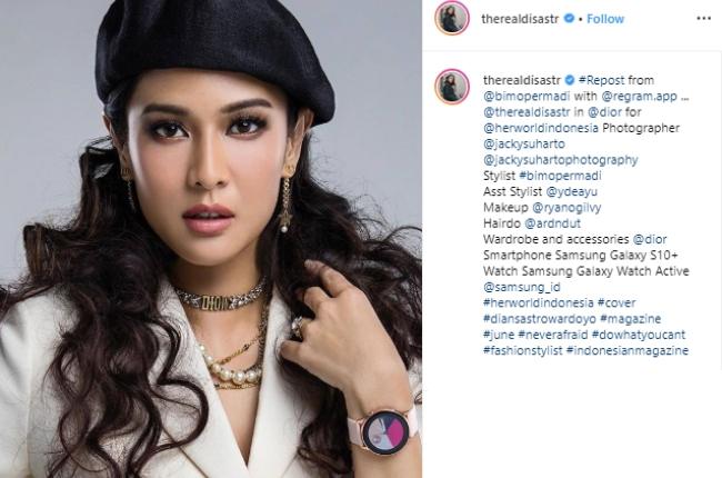 Dian Sastrowardoyo. (Instagram/@therealdisastr)