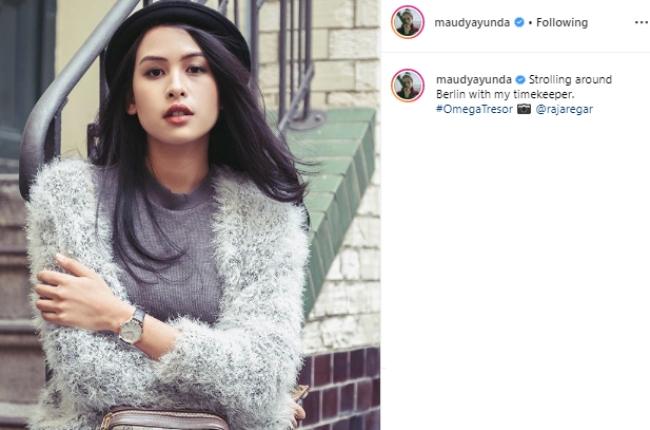 Maudy Ayunda. (Instagram/@maudyayunda)