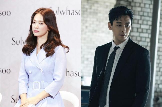 Song Hye Kyo dan Joo Ji Hoon (Kolase Instagram)