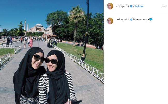 Citra Kirana dan Erica Putri. (Instagram/ericaputrii)