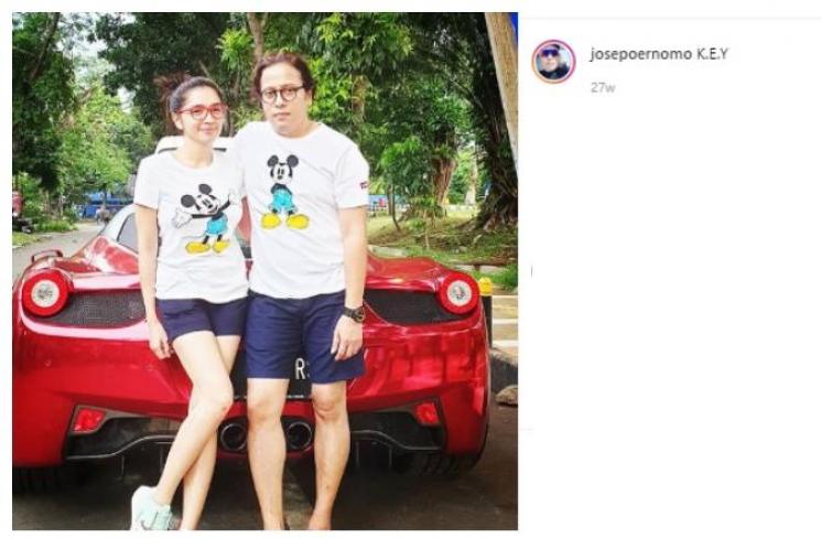 Angel Karamoy dan Jose Poernomo. (Instagram/@josepoernomo)