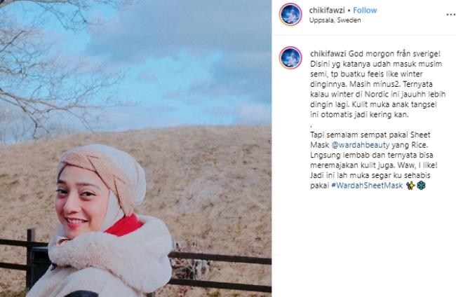Chiki Fawzi. (Instagram/@chikifawzi)
