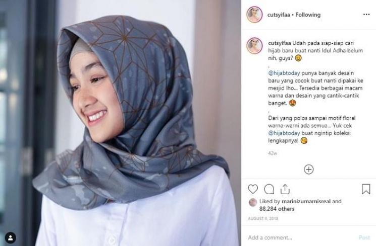 Cut Syifa (Instagram @cutsyifaa)