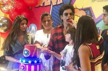 Jarang Disorot, Penampakan Langka Kakak Shah Rukh Khan di Ultah AbRam