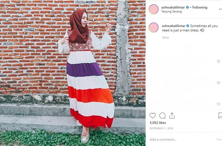 Sohwa Halilintar (Instagram @sohwahalilintar)