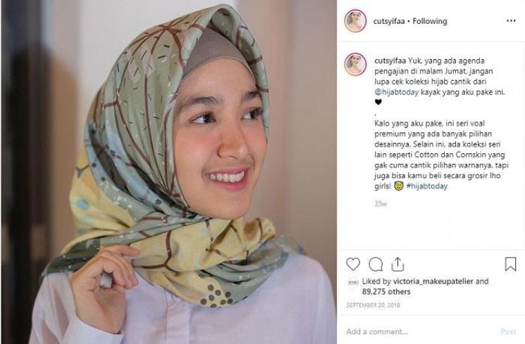 Cut Syifa (Instagram @cutsyifaa)