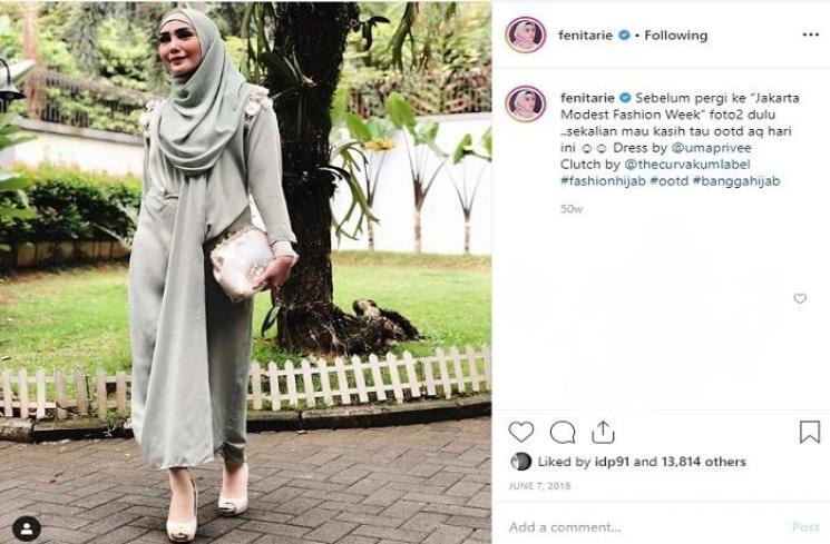 Fenita Arie (Instagram @fenitarie)