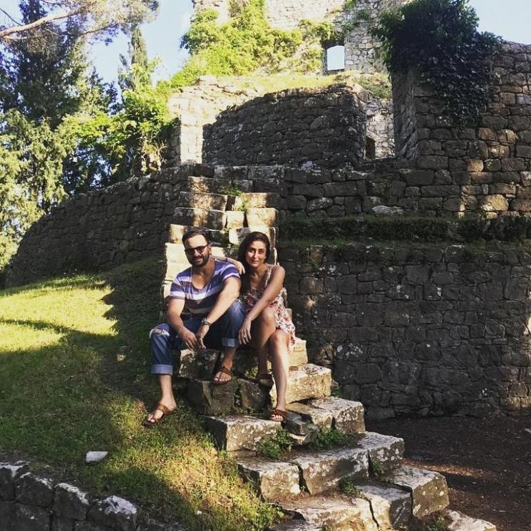 Kareena Kapoor di Tuscany (Instagram/@poonamdamania)