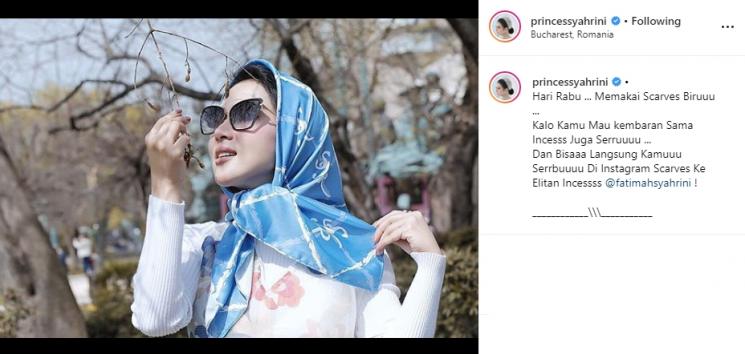 Syahrini (Instagram/@princessyahrini)