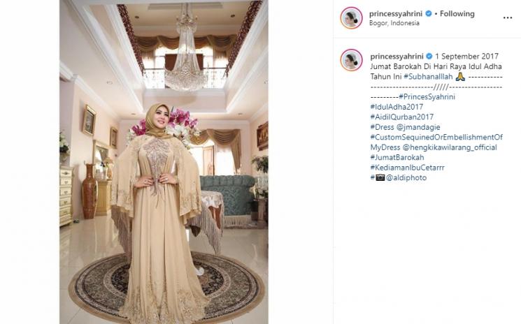Syahrini (Instagram/@princessyahrini)