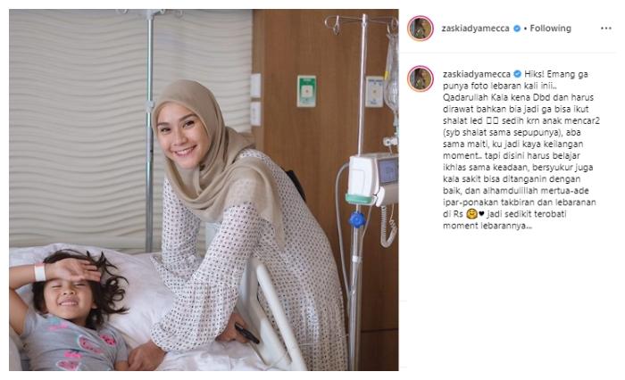 Zaskia Adya Mecca. (Instagram/@zaskiadyamecca)