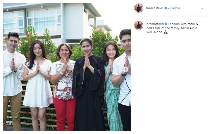 Keluarga Verrell Bramasta. (Instagram/@bramastavrl)
