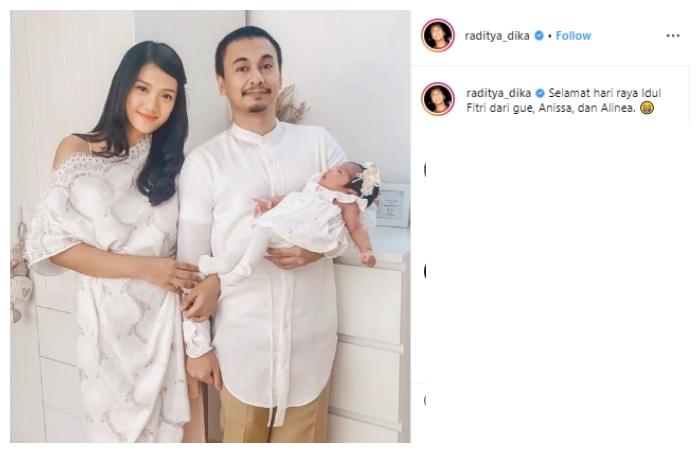 Keluarga Raditya Dika. (Instagram/@raditya_dika)
