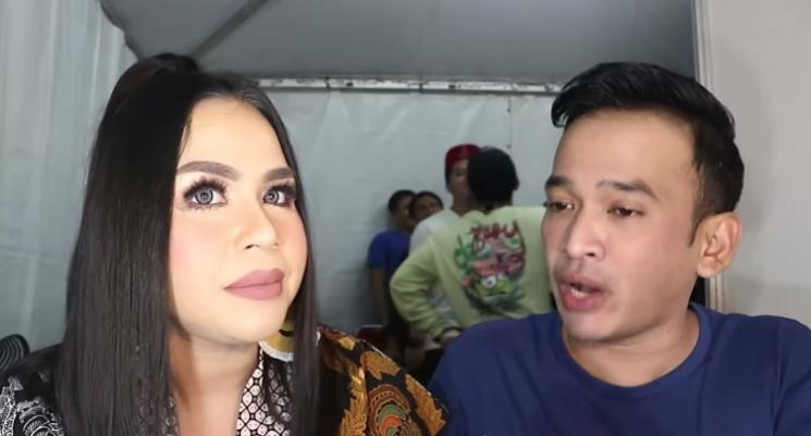 Ruben Onsu dan Melaney Ricardo. (Youtube/MelaneyRicardo)