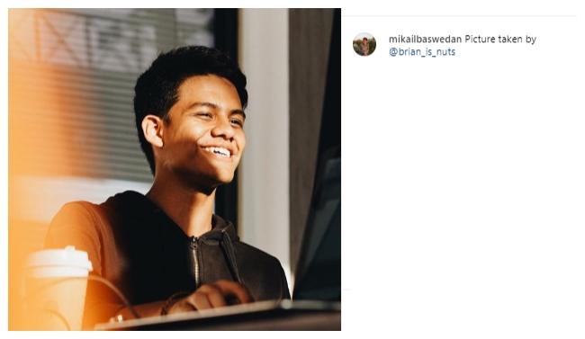 Mikail Baswedan. (Instagram/@mikailbaswedan)
