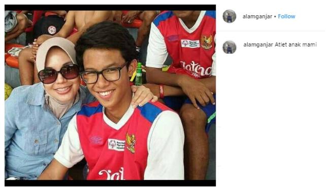 Alam Ganjar. (Instagram/@alamganjar)