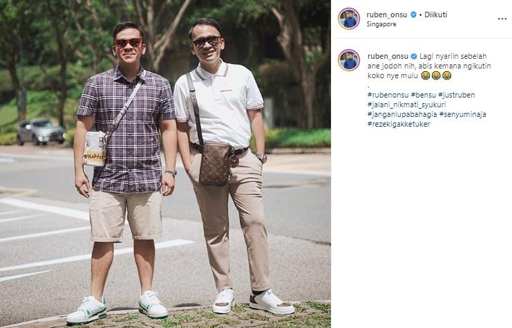Ruben Onsu cari jodoh buat adiknya, Jordi Onsu. (Instagram/@ruben_onsu)