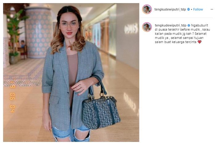 Istri Andrew Andika, Tengku Dewi Putri. (Instagram/@tengkudewiputri_tdp)