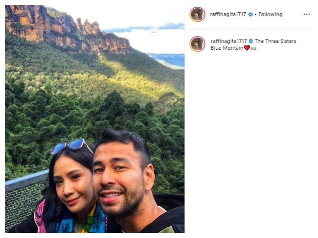 Raffi Ahmad sekeluarga ke Australia. (Instagram/@raffinagita1717)