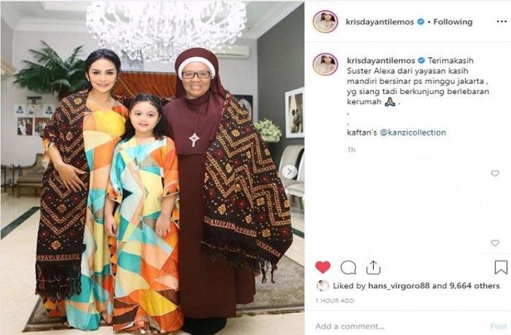 Krisdayanti (Instagram @krisdayantilemos)