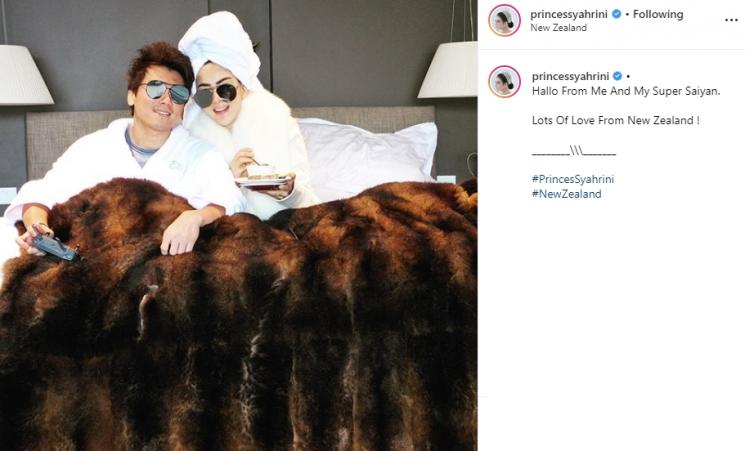 Syahrini dan Reino Barack (Instagram/@princessyahrini)