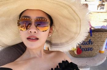 7 Potret Glamor Chryseis Tan, Crazy Rich Asia yang Liburan Bareng Luna Maya