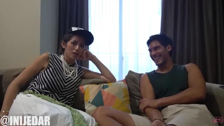 Jessica Iskandar dan Richard Kyle. (Youtube/JessicaIskandar)